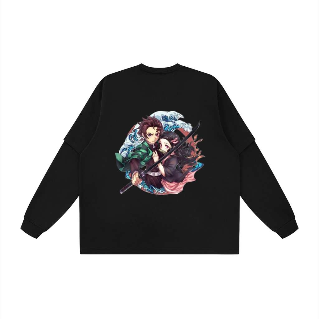 Unisex Layered Oversized T-Shirt