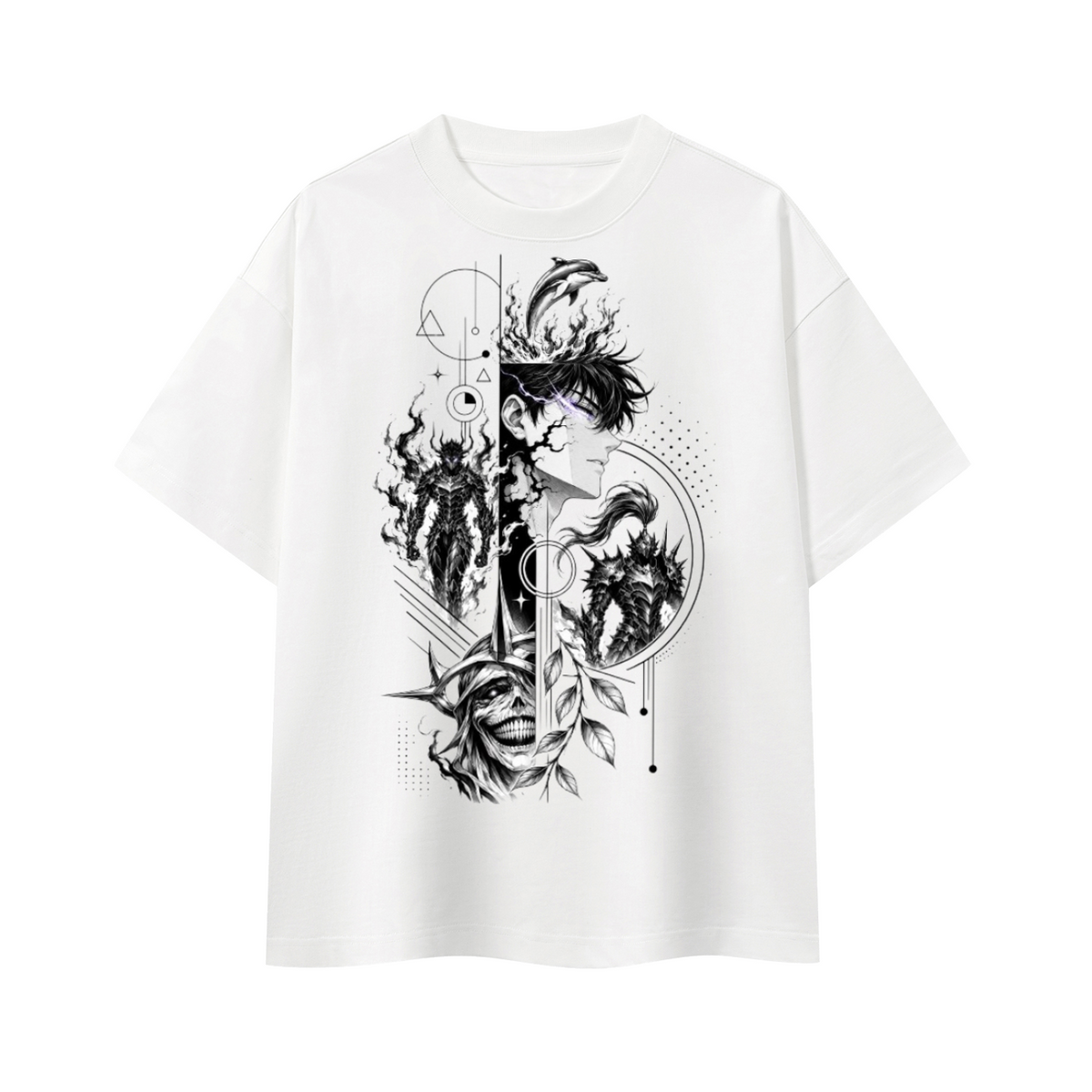 T-shirt ample coupe carrée