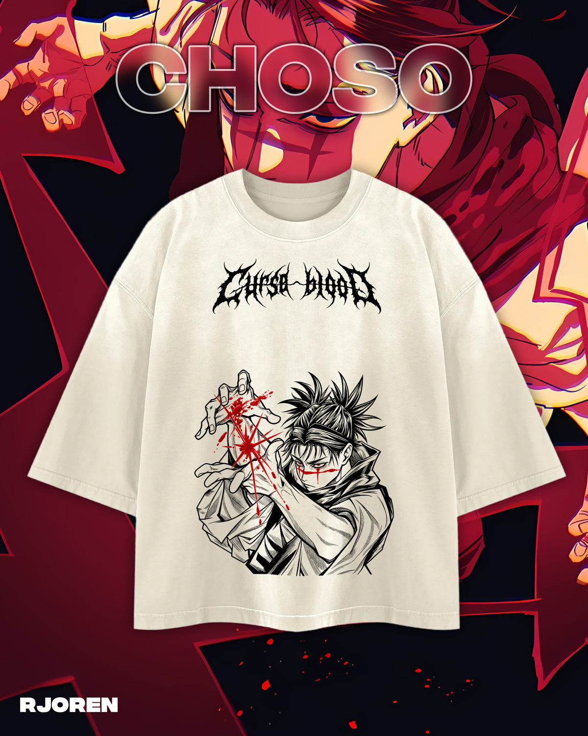 T-shirt ample Choso Sunfade
